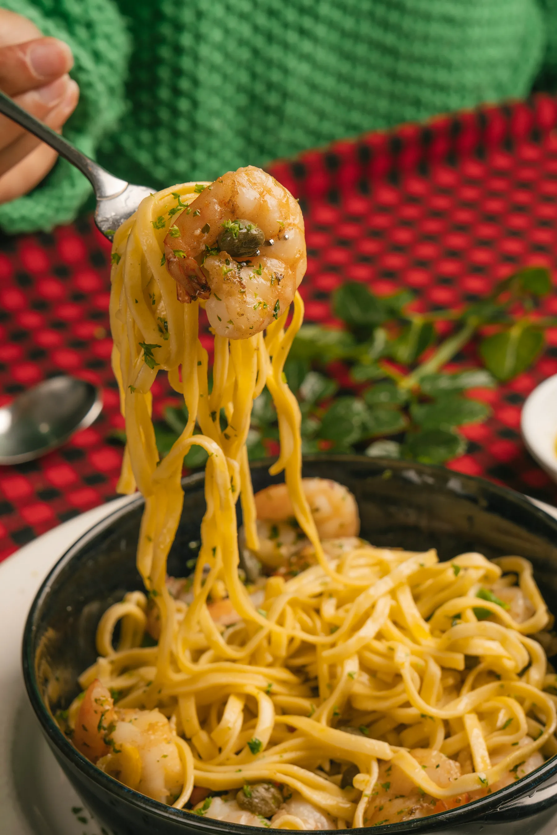 House-made prawn pasta
