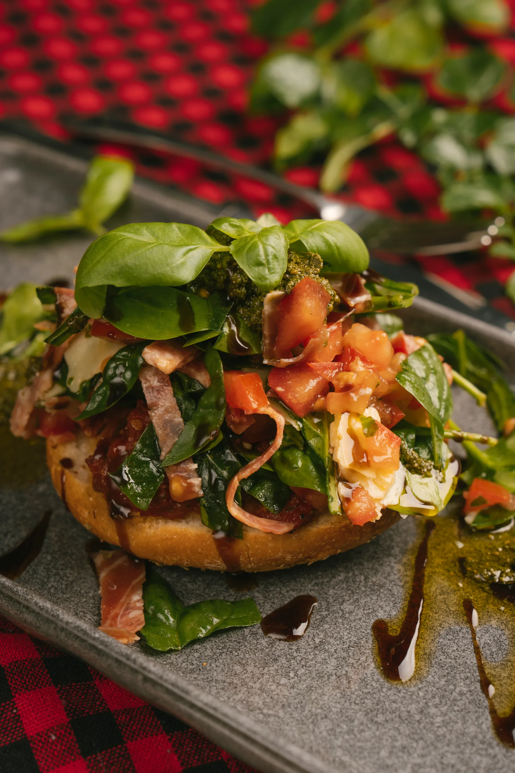 Bruschetta at Papà Brizio
